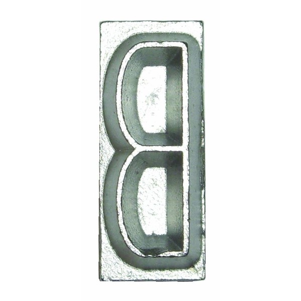 BrandNew Industries BNL-512-B 1/8-Inch Letter B Interchangeable Branding Character