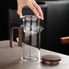 Enchanti Magic Tea Pot, 720ML Water Separation Glass Teapot with