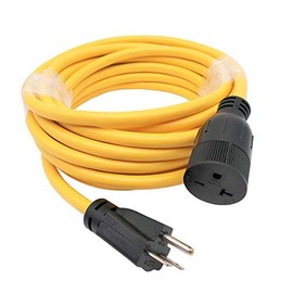 Parkworld NEMA 6-15 Extension Cord 6-15P to 6-15R (T Blade Female Also for 6-20R Adapter) 250V, 20A, 5000W (25FT)