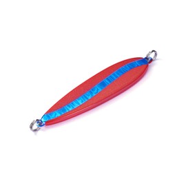 Jackson Salmon Baron Spoon Slim Lure 45g RGB/Red Glow Blue Line
