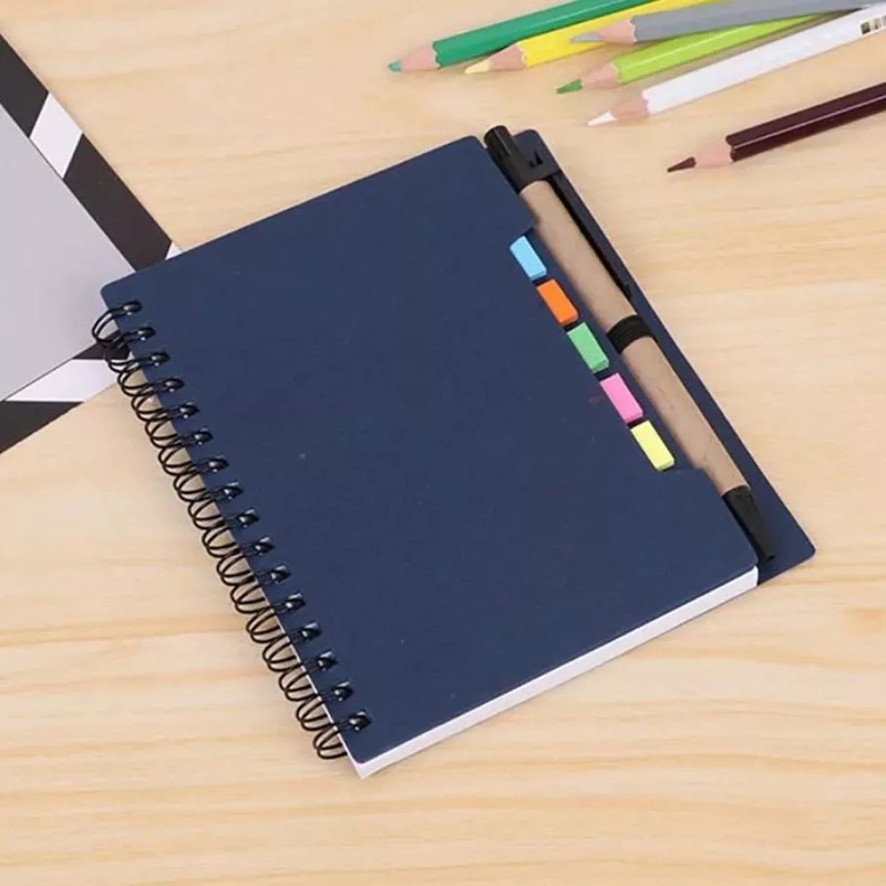 6 Piezas Libreta Ecologica Con Notas Adheribles Esquela