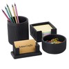 Set of 4 Modern Concrete Desk Accessories for Office Decor