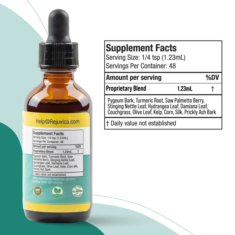 Rejuvica Health Prostavec - #1 Liquid Prostate Supplement - Prostate