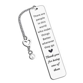 Thank You Gifts for Women White Elephant Gifts for Adults Stocking Stuffers for Women Men Inspirational Bookmark Appreciation Gifts for Women Coworker Leaving Gifts for Staff Christmas Party Gifts