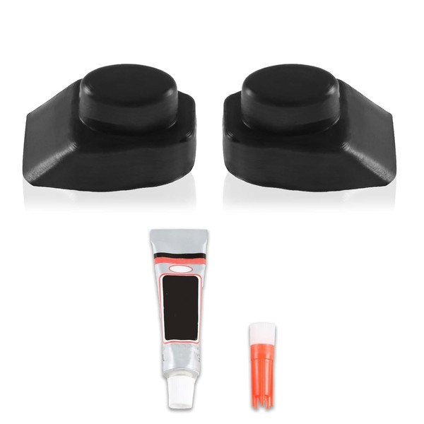 HIMARKLIF Pair of Keyless Option Door Handle Switch Button Cap