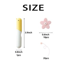 SHAPEPOTY 39 sets duvet clips, bed sheet straps, 18 pink buttons, 1 pin, 20 threads - organise your bedding and curtains