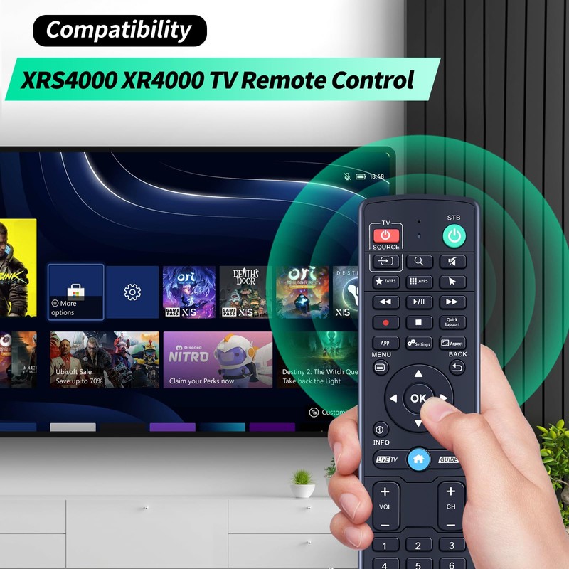 New Replace Remote Control for BuzzTV XRS4000 XR4000