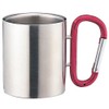 natural spirit carabiner cup red 10601