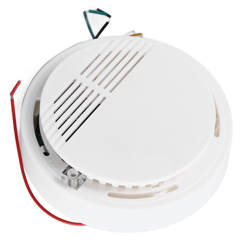 Natural Gas Detector Responsive Plastic Reliable Combustible Gas Leak Alarm