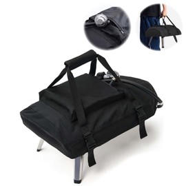 NOELIFE Waterproof Cover for Ooni Koda 12 Pizza Oven, Accessories for Ooni 12, Pizza Maker Carry Cover with Top Pocket for Attachments, with Straps in the Bottom for Fixation (Oven Not Included)