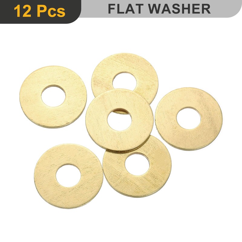 QUARKZMAN Pack of 12 Washers Set, M8 x 24 mm