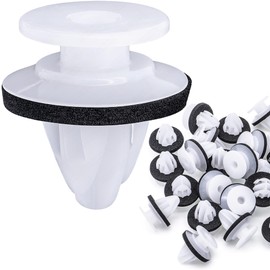 Rexka 15 pcs Fender Trim Wheel Opening Moulding Retainer Clip for Mazda KD51-51-W24 Mazda 3, CX-3, CX-5, CX-9 kd5151w24