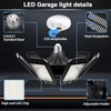 6 Pack LED Garage Light, 240W 24000LM 6500K LED Shop
