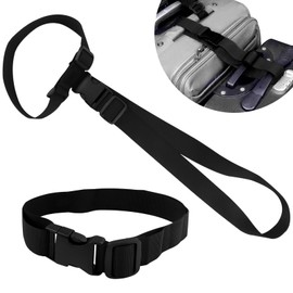 2pcs Luggage Straps for Suitcases,Luggage Connector Straps Adjustable 19–34.4 in Travel Belt Connector Holds Suitcase Together, Holiday Travel Gift,Stocking Stuffer