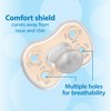 Dr. Brown's Advantage One-Piece Silicone Baby Pacifier, Fully Symmetrical Soother,