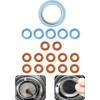 18Pack Set Kit, 1Pc 58mm Dual Boiler Group Head Gasket