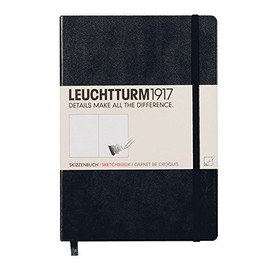 Leuchtturm Hardcover Medium A5 Sketchbook [Black]