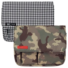 Lihit Lab Smart Fit A7575-31 Carrying Pouch, 8.3 x 5.8 inches (A5 / 210 x 148 mm), Camouflage