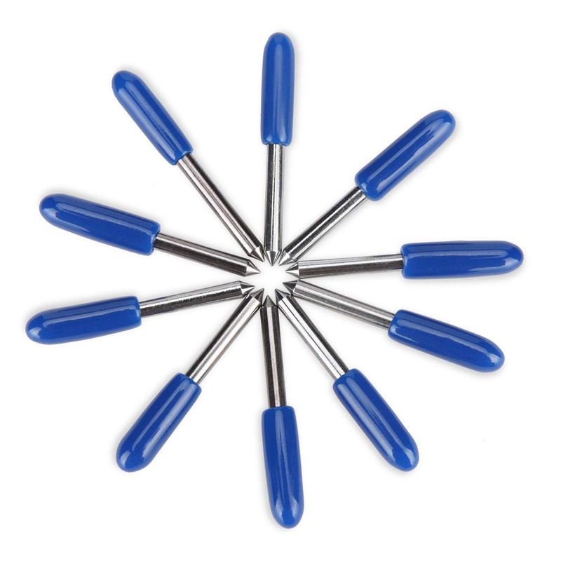 HQMaster 60 Degree Tungsten Steel Lettering Blade Vinyl Cutter Blades