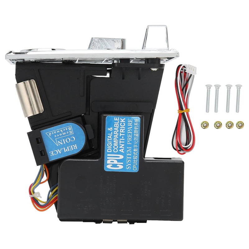 PUSOKEI Coin Checker Acceptor Anti-Jamming CPU Coin Checker Electronic Coin