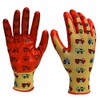 Digz Youth Stretch Garden and Yardwork Gloves with Nitrile Coating