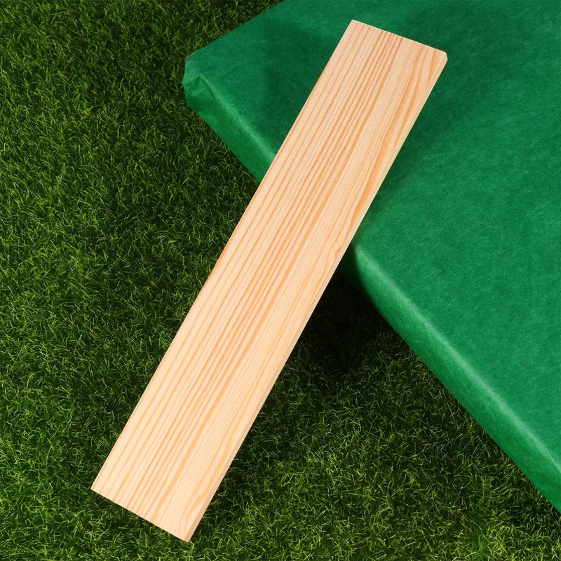 Exceart 10pcs Rectangle Wood Boards Unfinished Wood Boards Sheets Carving