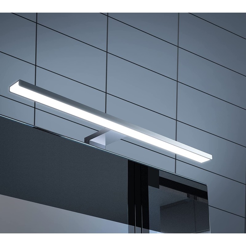 YIQAN 30cm luce specchio bagno led 7W 490 lumen 230
