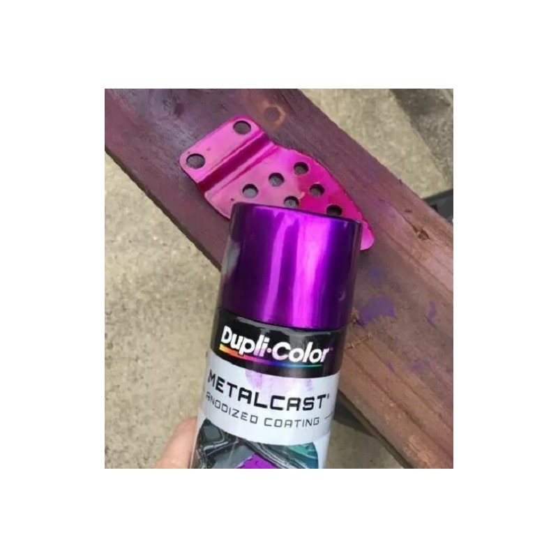 Dupli-Color Purple Metal Cast Anodized Gloss Coating High Heat Engine