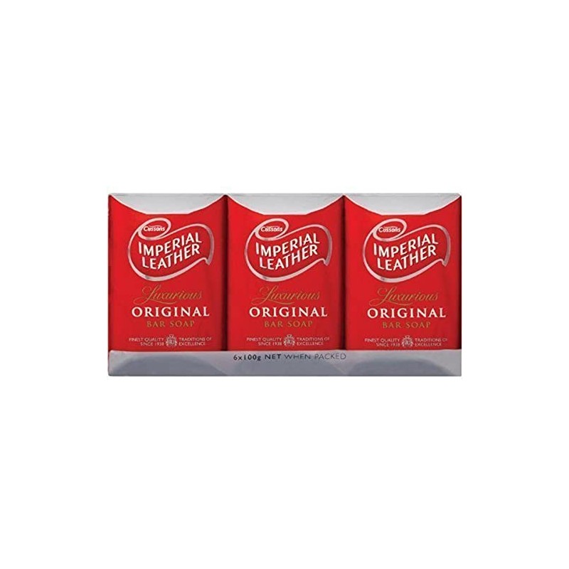 Imperial Leather Soap Original 6 x 100g by Imperial