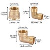 TopHomer 2Pcs Hex Reducing Nipple, DN20 3/4" Male Thread Pipe