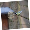Outanaya Bird Feeder for Wild Birds Hanging Suet Holder Outdoor