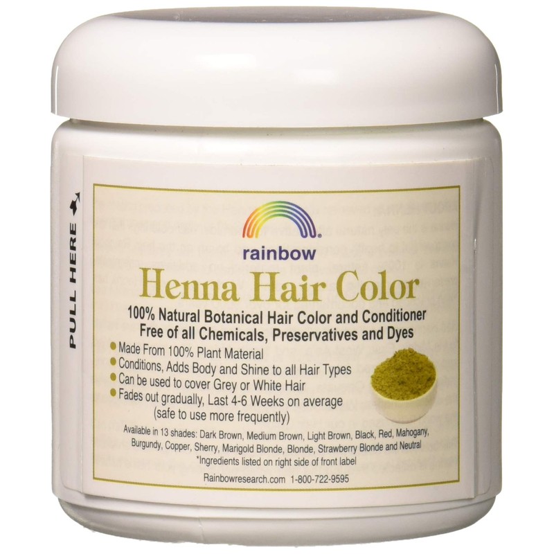 Rainbow Research Henna Hair Color and Conditioner Persian Dark Brown