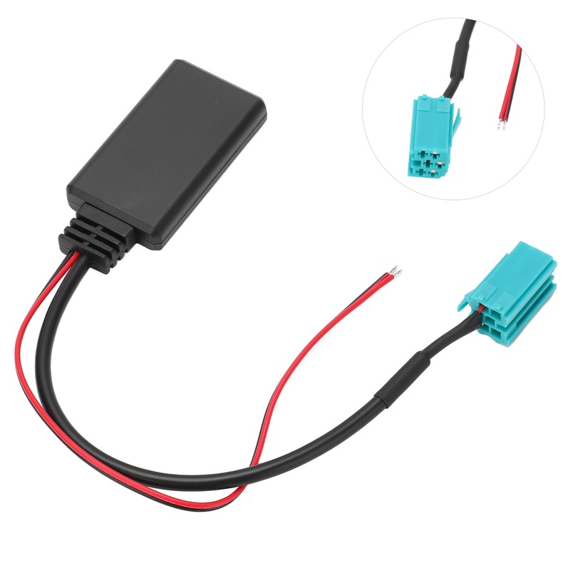 Car Bluetooth Audio Cable Adapter Replacement for Clio Kangoo Megane