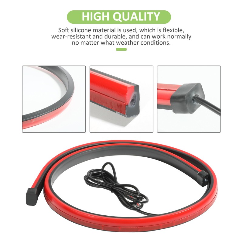 RACOONA 35 inch 3rd Brake LED DC12V Flexible High Mount
