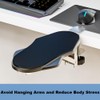 lomonmen Arm Rest Desk, Ergonomic Armrest Support Wrist Rest, 90°