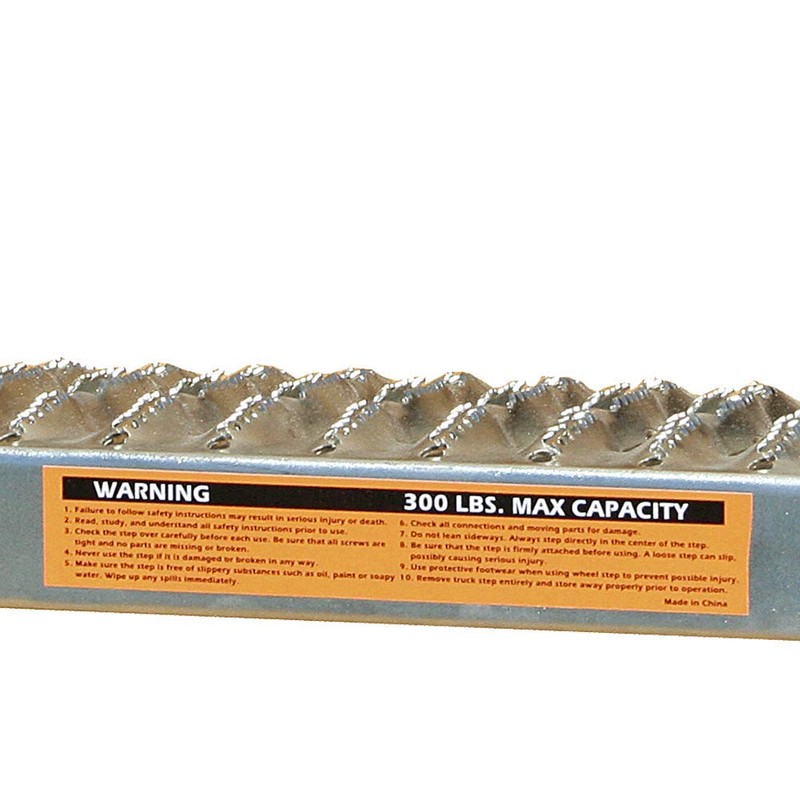 AFF Adjustable Non-Slip Automotive/Light Truck Wheel Step, 300 lbs Capacity,