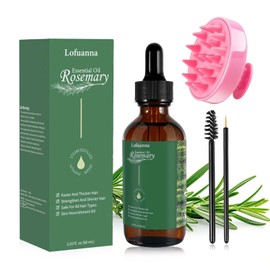 Rosmarinöl Haare, Rosemary Oil for Hair,Reines Natürliches Ätherisches Rosmarinöl,Pflege der Kopfhaut,Haarwachstum Beschleunigen,Haaröl Rosmarin für Aromatherapie