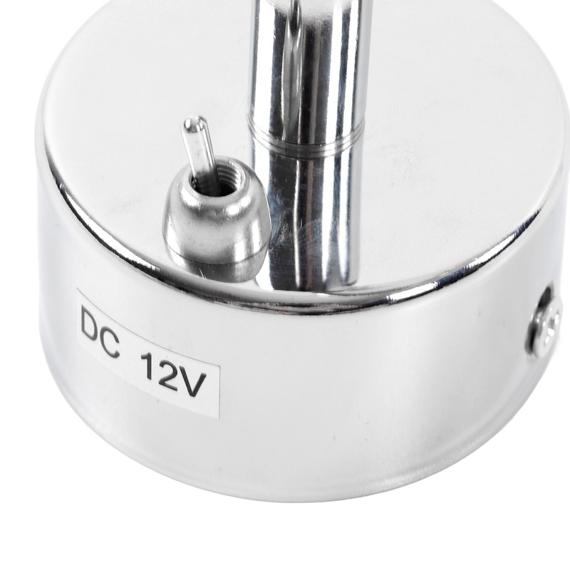 12V 3W LED Small Spotlight Warm White Swivel Reading Lamp