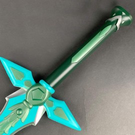 Otakumod SAO Kiritos Foam Sword Fantasy One Hand Foam Medieval Sword, Rapier for Cosplay, Props, Gift, Collections (Dark Repulser)