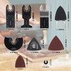 Saw Blades Kit, 126-Piece Oscillating Multitool Saw Blade Accessory Set,