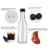 Encheng 35 Pack 5oz Hot Sauce Bottles with Lids,Glass Woozy