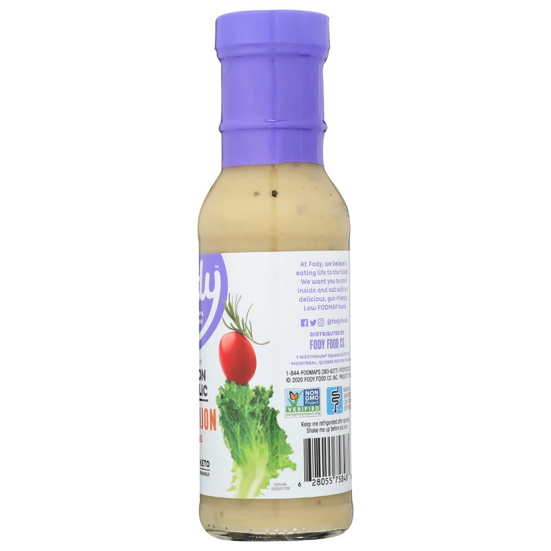 Fody Maple Dijon Salad Dressing, 227 g, 8 Fluid Ounces