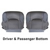Priprilod Gray Cloth Left Front Driver & Passenger Side Bottom