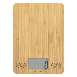 Escali ECO157 Arti Kitchen Scale, 1 Count, Bamboo - 7 kg