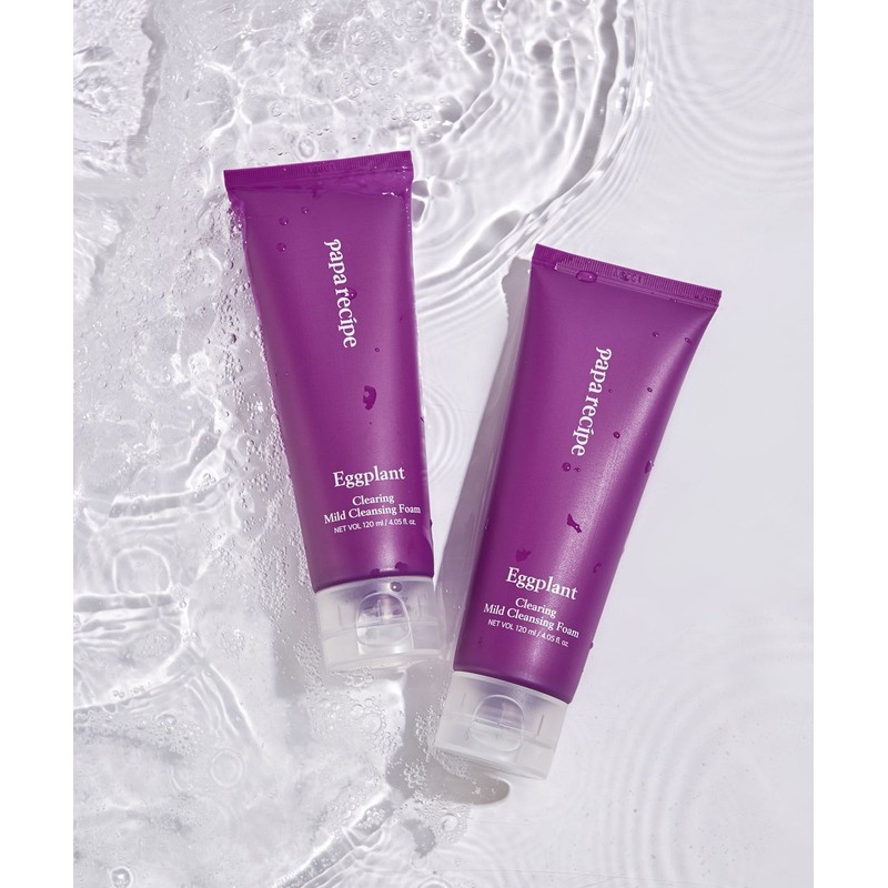 Paparecipe Papa Recipe Eggplant Clearing Mild Cleansing Foam 120ml