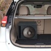 Q Power 15 Inch Heavy-Duty Single Vented Carpet Covered Durable