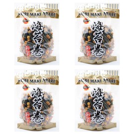 JFC - Nori Maki Arare (rice crackers wrapped in seaweed) 5 Oz (Pack of 4)