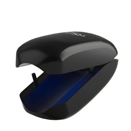 2 in 1 Nagelpilz Lasergerät, UV Lampe Nägel mit Nagelfeile, 500nm Blau und 940nm Infrarotlicht, Wiederaufladbar und Tragbar, Nagelpflege Professionelle, Nagelpflegeset für Nagelhärtung (Schwarz)