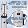 Jet Torch Lighter, Adjustable Jet Flame, Windproof Butane Refillable Gas