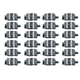 mitoharet 1/4 Inch Fuel Injection Hose Clamp, 30 PCSAuto Fuel Clamps, for Diesel Petrol Pipe Automobiles, Industries, Ships